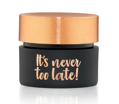 its never too late Gesichtscreme